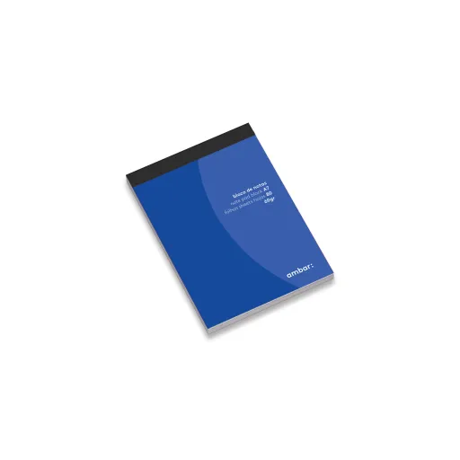 Bloco de Notas Pautado A7 80 Fls 60g – Ambar