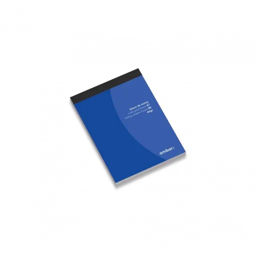 Bloco de Notas Quadriculado A7 80 Fls 60g – Ambar