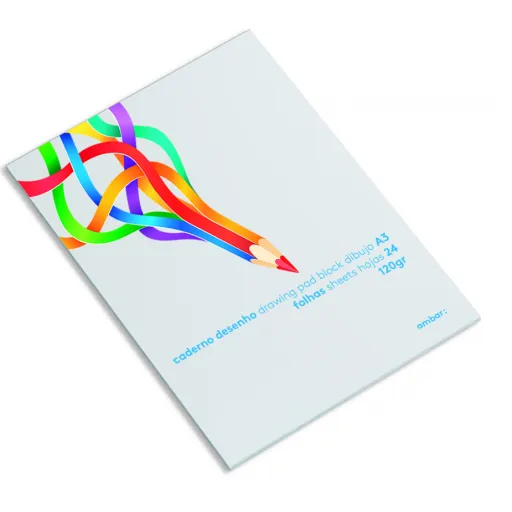 Caderno Desenho Colado A3 24 Folhas 120g – Ambar School