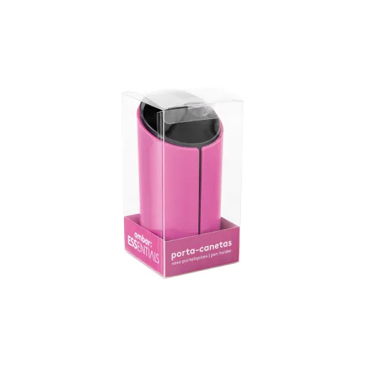 Porta-Canetas Ambar Ess Rosa