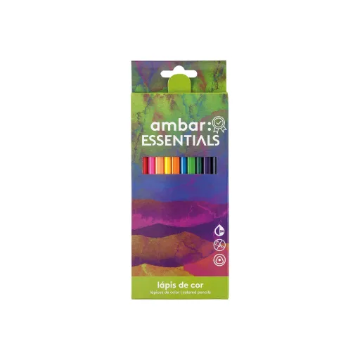 Lápis de Cor Triangular 24 Un. – Ambar 
