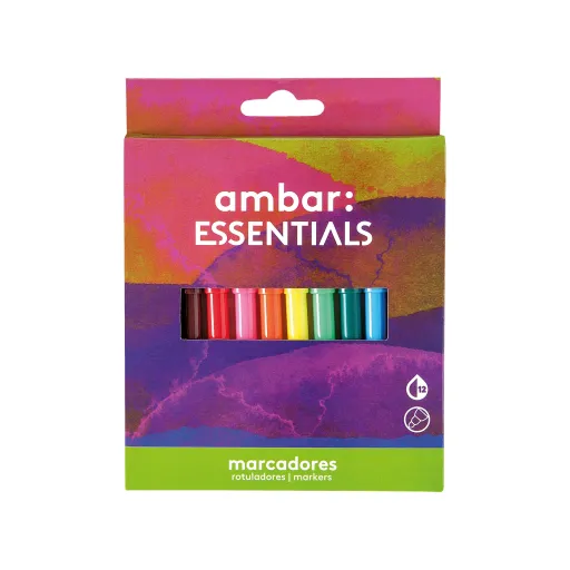 Marcadores Ambar 12 Unidades – Ambar ESSENTIALS
