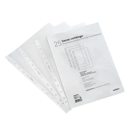 Sacas Catálogo A4 Classox Ambar – 25 Unidades