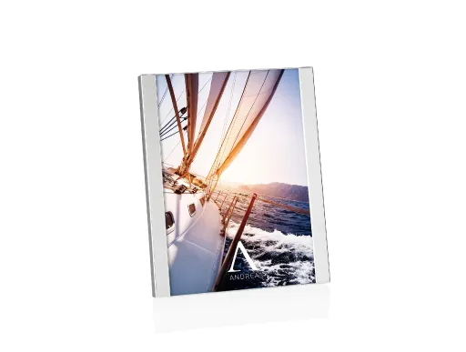 Moldura de Foto Metal Prata