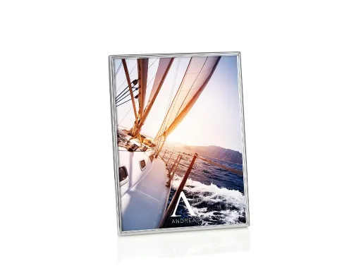 Moldura Slim Prata Metal