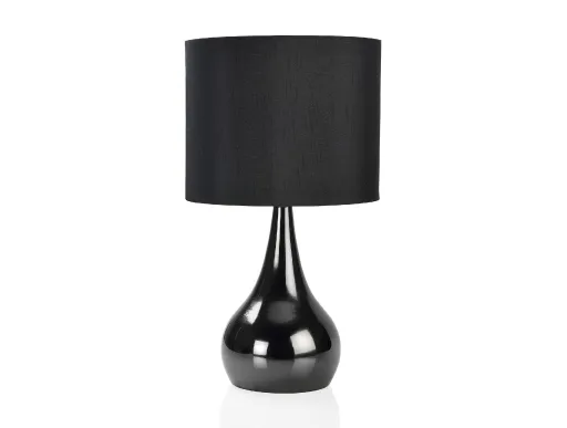Candeeiro de Mesa Metal Preto
