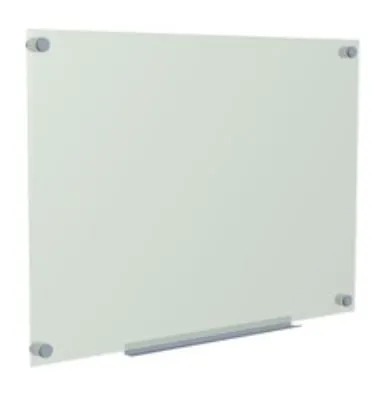 Bi-Office Quadro de Vidro Magnético Branco 120x240 cm x5