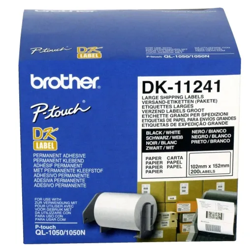 Etiquetas Brother Expedição Grandes (Papel) - 102x152 (200)