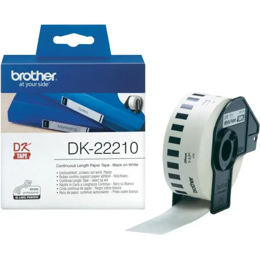Fita de Papel Contínuo Brother - Branca (29 mm X 30,48 m)
