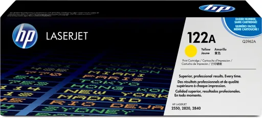 Toner Laser HP Laserjet Color 2550 - 4000K (122A) - Amarelo