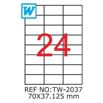 Etiquetas Adesivas 70x37,1 100 Fls