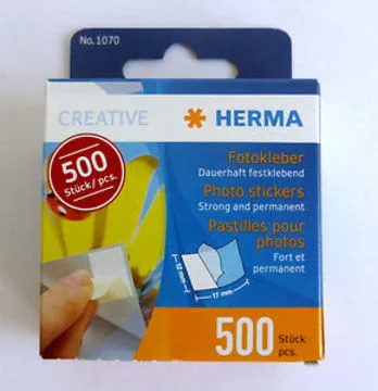 Etiquetas para Fotos 12mmx17mm Herma