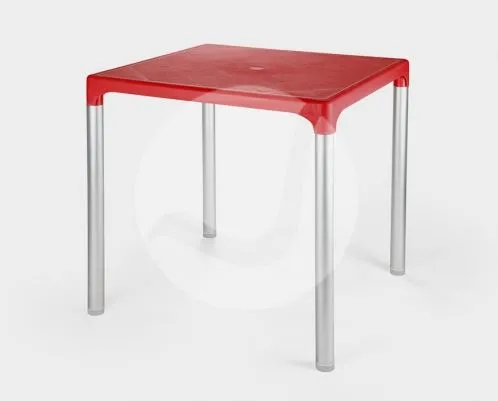 Mesa de Jardim Donna Vermelho