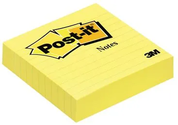 Notas Adesivas 100x100mm Linhas Post-it