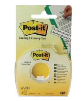 Fita Adesiva de Etiquetar 18mtsx8mm Post-it