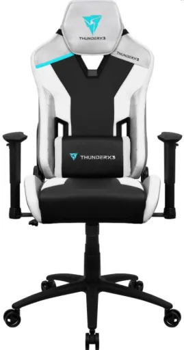 Cadeira THUNDERX3 TC3 White Hi- Tech Gaming Chair, Air-Tech, Carbon Fiber, Ergo Cushions