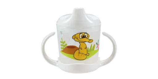 Copo com Tampa Dino