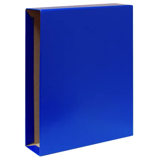 Caixa Pasta Arquivo 1 Fº Plus Azul