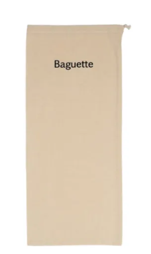 Saco de Algodão para Baguette 25x60 cm
