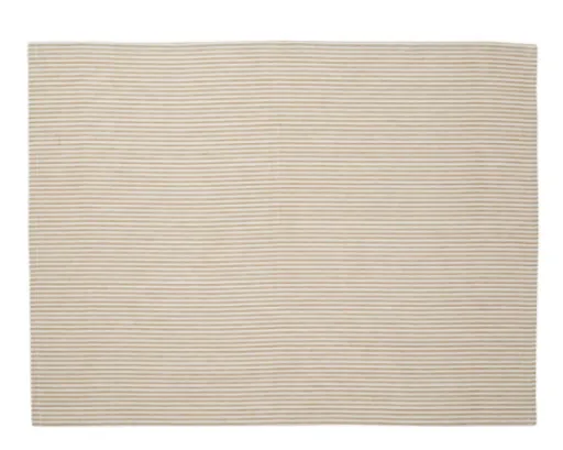 Conjunto de 2 Panos de Cozinha em Algodão Cor Capuccino 50x70 cm