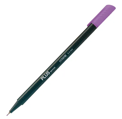 Marcador Extrafino Plus Violeta Néon – Plus Office