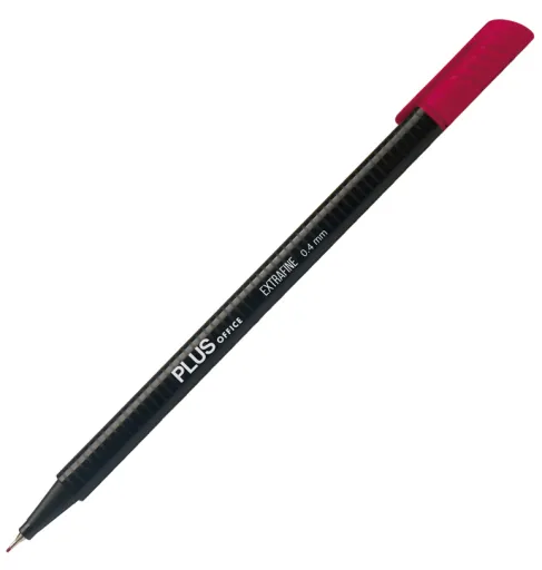 Marcador Extrafino Plus Fúcsia – 0,4 mm – Plus Office