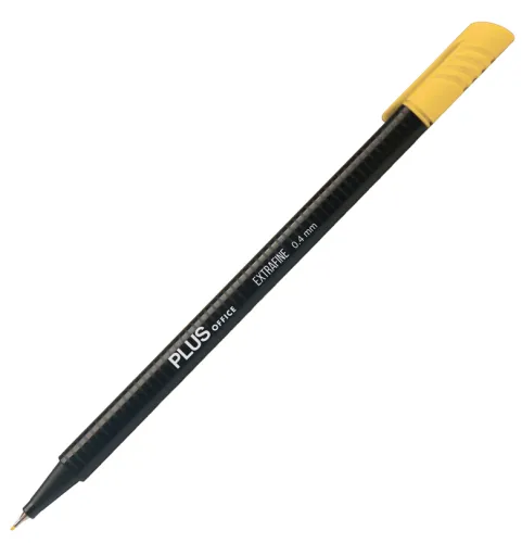 Marcador Extrafino Plus Damasco – 0,4 mm – Plus Office