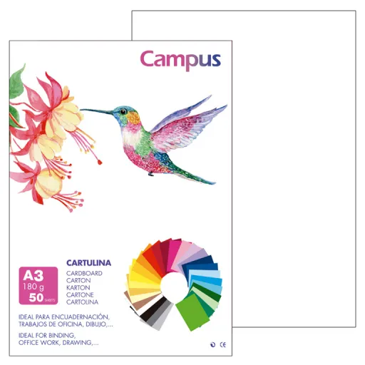 Cartolina Campus A3 180g Branco – Campus
