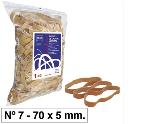 Elásticos Nº7 5 mm 1KG