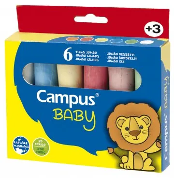 Giz Campus Jumbo Pack 6 Cores