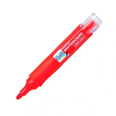 Marcador de Quadro Branco Recarregável Plus Laranja – Plus