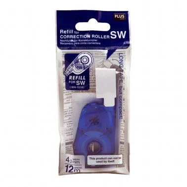 Recarga Fita Correctora SW 4,2 mm x 12 m