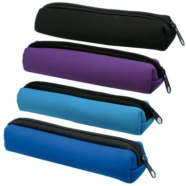 Estojo Redondo de Neoprene 1 Zíper – Campus