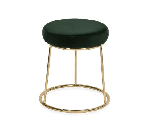 Banco Velvet Verde Ø39x41,5 cm