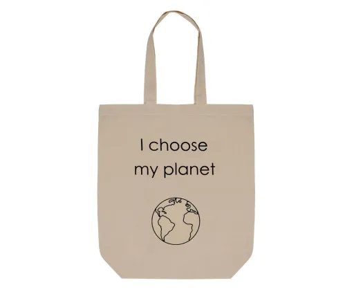 Saco de Algodão "My Planet" 38x42 cm