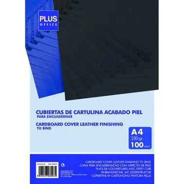 Capas Plus para Encadernar em Papelão A4 250gr Azul