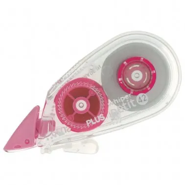Corretor de Fita PLUS Petit Rosa 4,2mmx6m