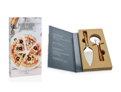 Conjunto para Pizza 2 Peças 18x32x4 cm – Andrea House