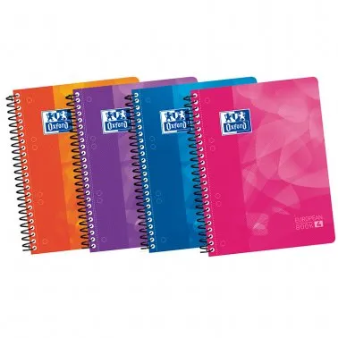 Caderno Oxford Capa Polipropileno A5+ 120 Fls 90GR 5x5