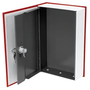 Cofre Grande em Forma de Livros
