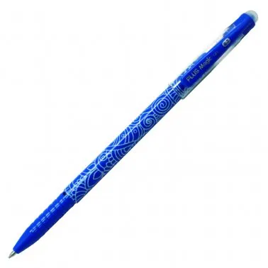 Caneta Apagável Magic Azul Traço 0,7 mm – Plus
