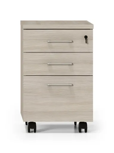 Bloco 3 Gavetas Munique 650x400x400 mm Carvalho – Riva
