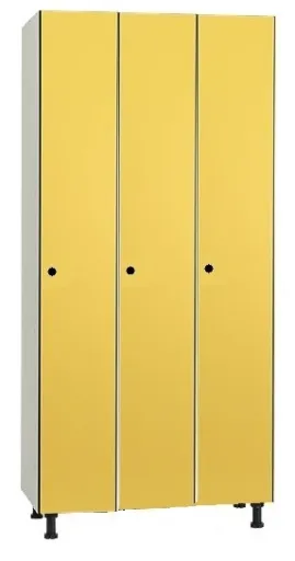 Cacifos MDF Hidrófugo + Fenólicos Triplos com 3 Portas (1900x900x500mm)