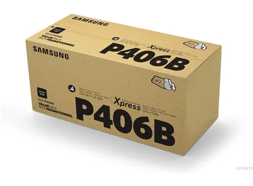 Cartucho de Toner Preto CLT-P406B de 2 pk