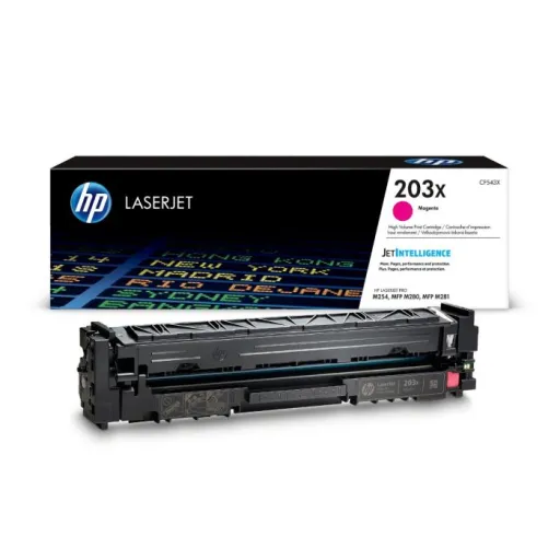 HP 203X Cartucho de Toner Original Magenta de Alto Rendimento