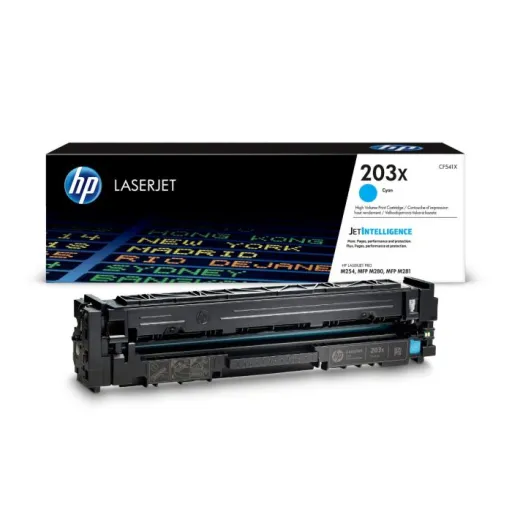 HP 203X Cartucho de Toner de Alto Rendimento Azul Original Laserjet