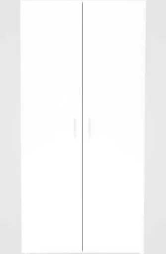 Armário com Portas de Bater Branco 1900x900x450 mm - VidaXL