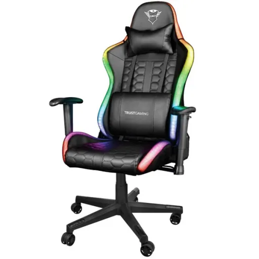 Cadeira Gaming Rizza com Iluminação Led RGB GXT 716