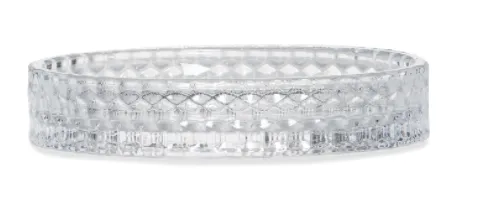 Saboneteira em Vidro Transparente 13 x 9 x 2,5 cm – Andrea House
