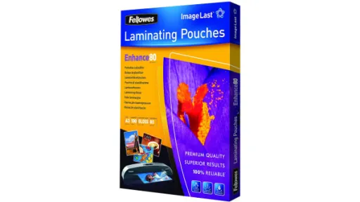Bolsa de Laminação Fellowes A3 80 Mícrons 100